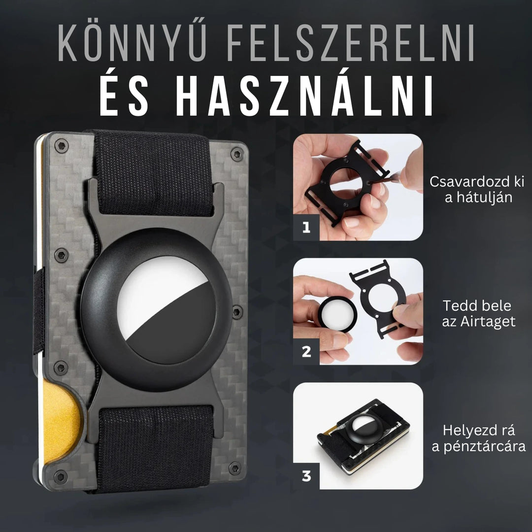 Airtag Tartó Pénzpánt