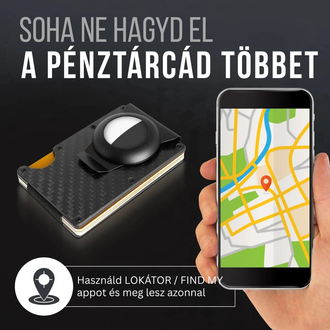 Airtag Tartó Pénzcsipesz