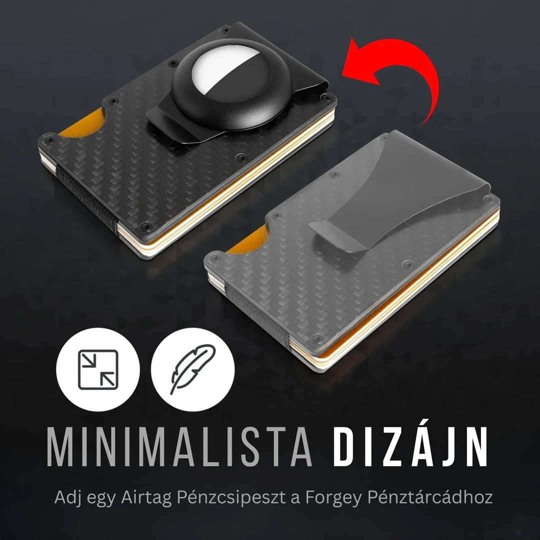 Airtag Tartó Pénzcsipesz