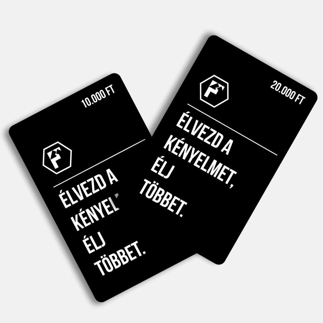 Forgey E - Ajándékutalvány - Forgey