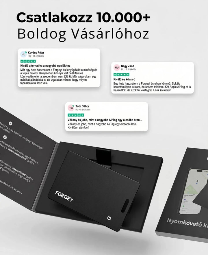 Nyomkövető Kártya - Forgey